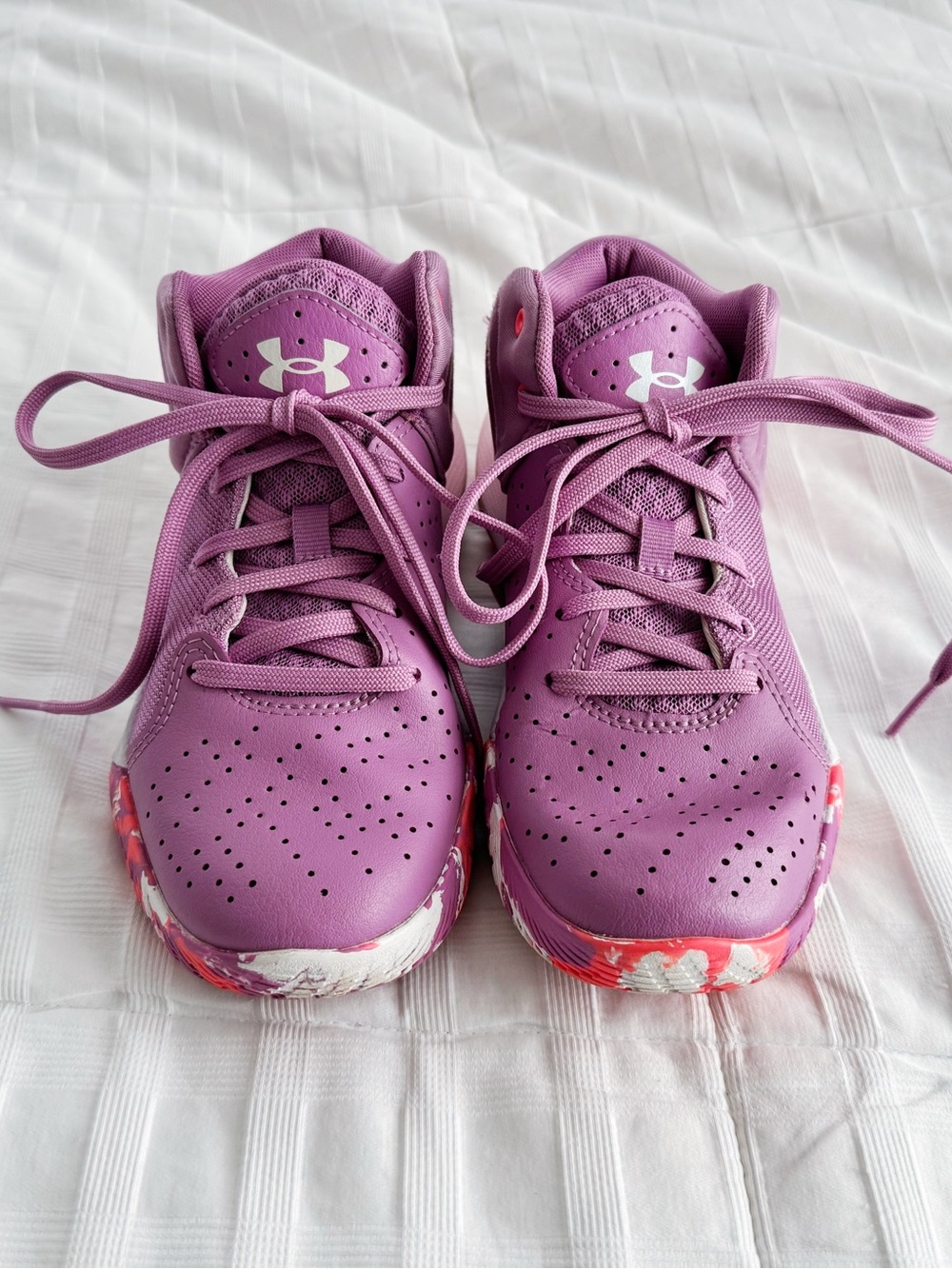 Under Armour Girl’s Athletic Sneakers Size 3.5Y